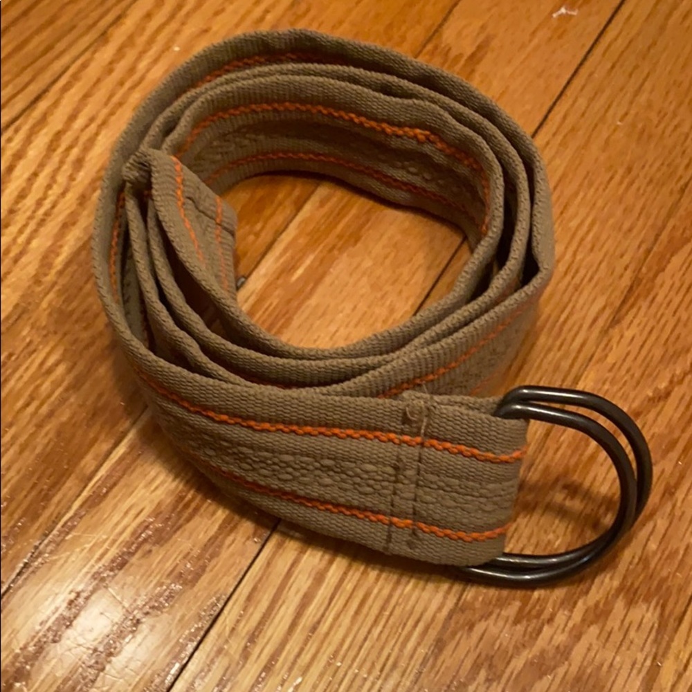NWOT Tan & Orange Belt